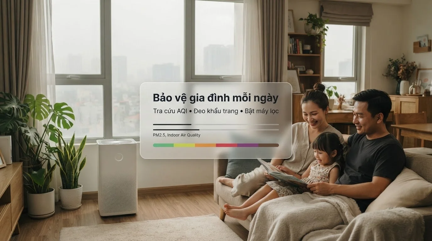 Cách bảo vệ sức khỏe trước ô nhiễm không khí ở TP.HCM