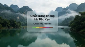 chất lượng không khí bắc kạn