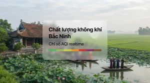 chất lượng không khí bắc ninh