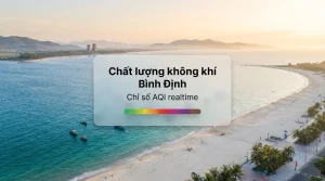 chất lượng không khí bình định