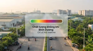chất lượng không khí bình dương