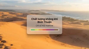 chất lượng không khí bình thuận