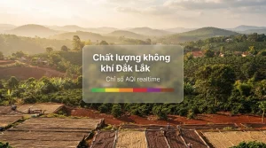 chất lượng không khí đăk lăk