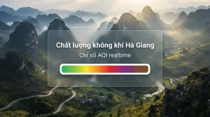 chất lượng không khí hà giang