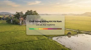 chất lượng không khí hà nam