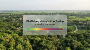 chất lượng không khí hải dương
