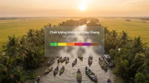 chất lượng không khí hậu giang
