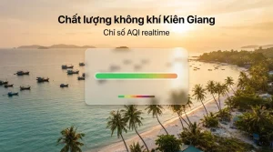 chất lượng không khí kiên giang