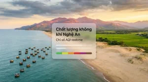 chất lượng không khí nghệ an