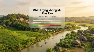 chất lượng không khí phú thọ