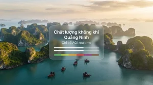 chất lượng không khí quảng ninh