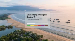 chất lượng không khí quảng trị