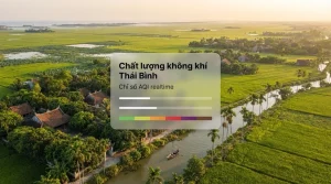 chất lượng không khí thái bình