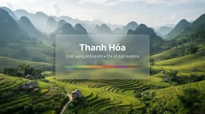 chất lượng không khí thanh hóa