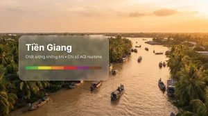 chất lượng không khí tiền giang