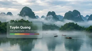 chất lượng không khí tuyên quang