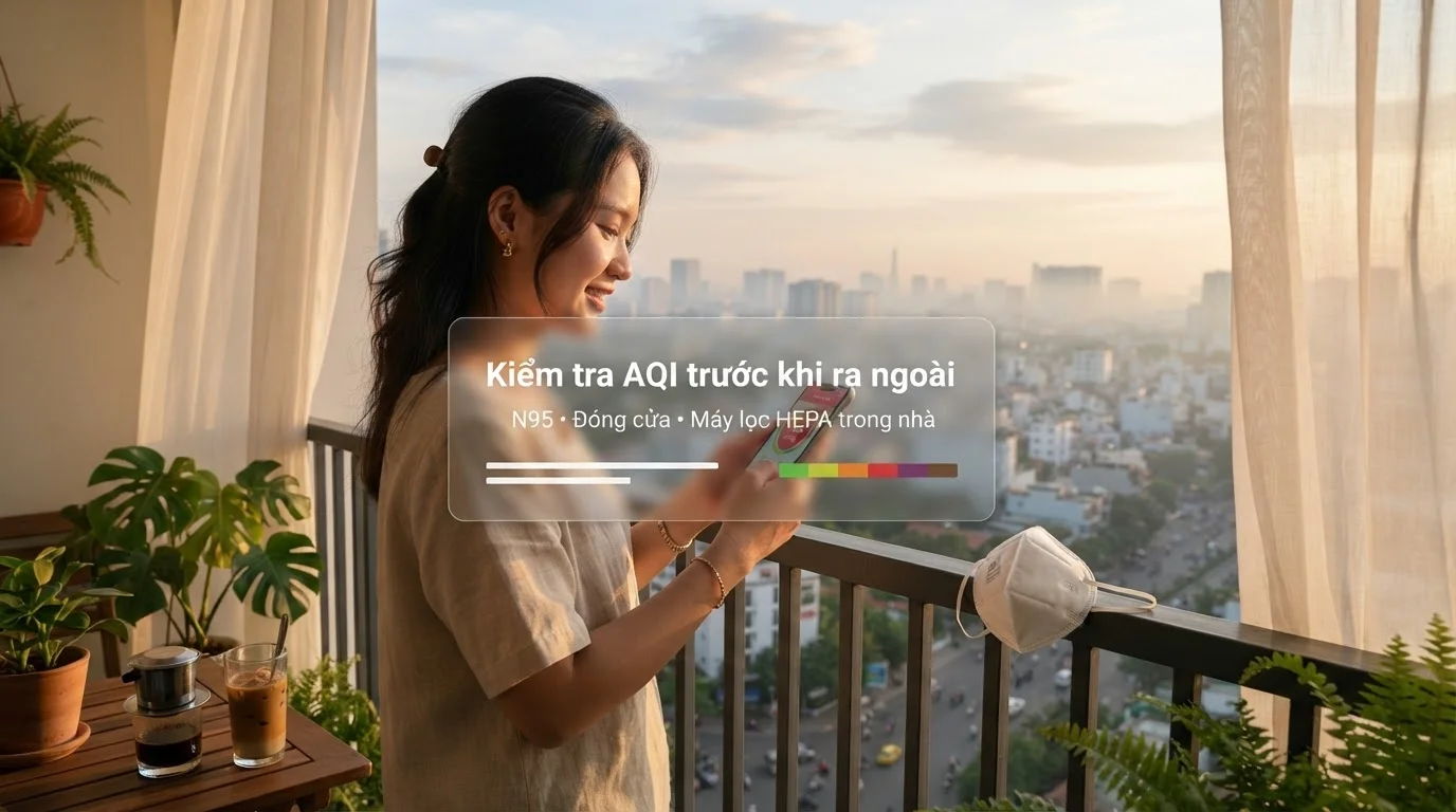 Chỉ số AQI bao nhiêu thì cần đề phòng