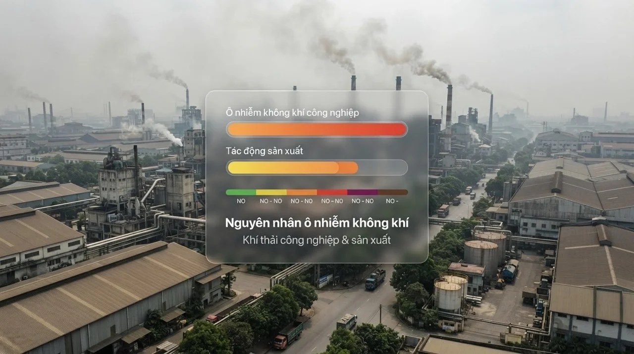 Khí thải công nghiệp & sản xuất