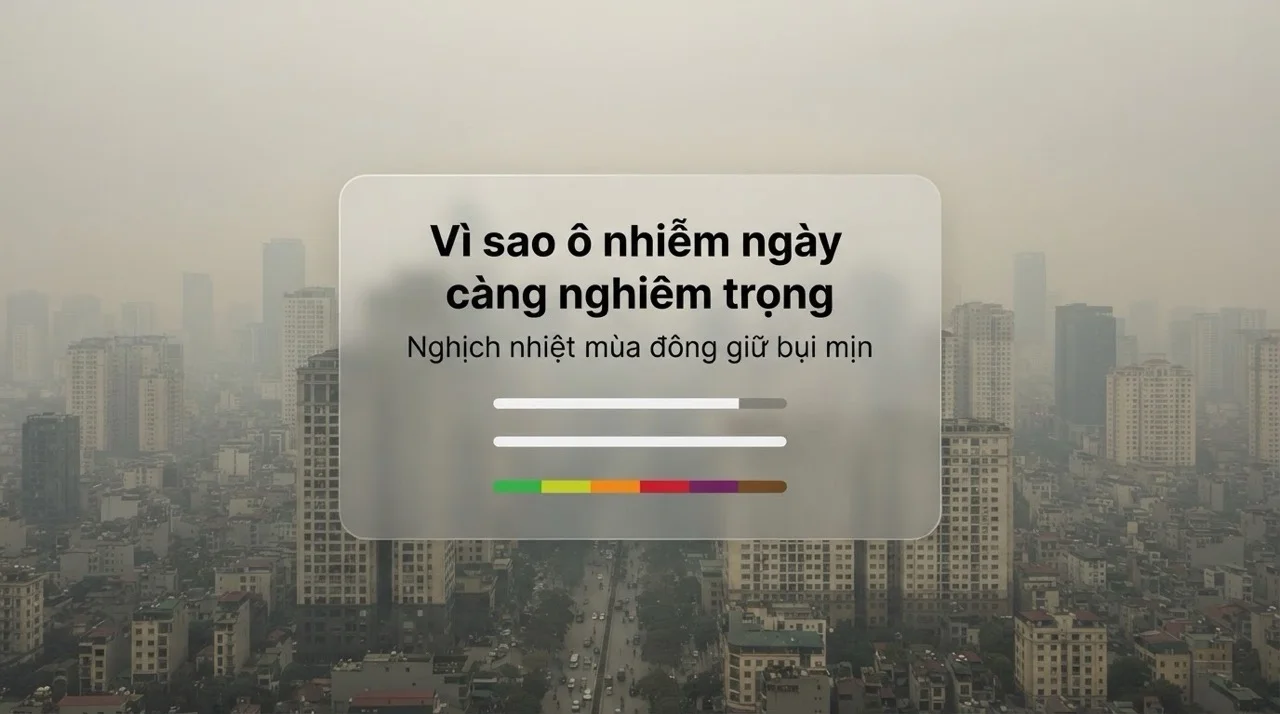 Yếu tố thời tiết & nghịch nhiệt mùa đông